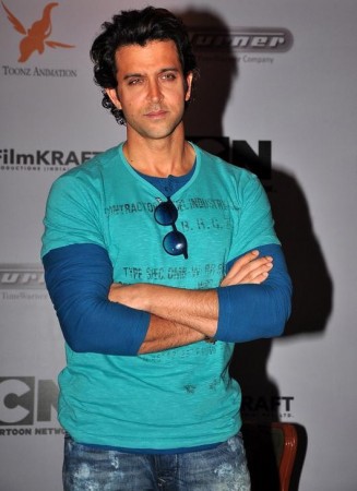 Hrithik Roshan at the first look launch event of Cartoon Network's "Kid Krrish" (Varinder Chawla)