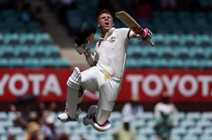 David Warner scored his 13th Test century against New Zealand on Thursday. David Warner Australia