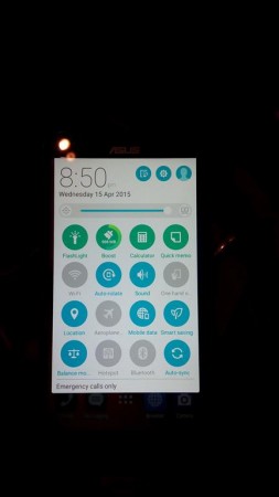 ASUS Zenfone 2 Notification Screen ASUS Zenfone 2 Notification Screen