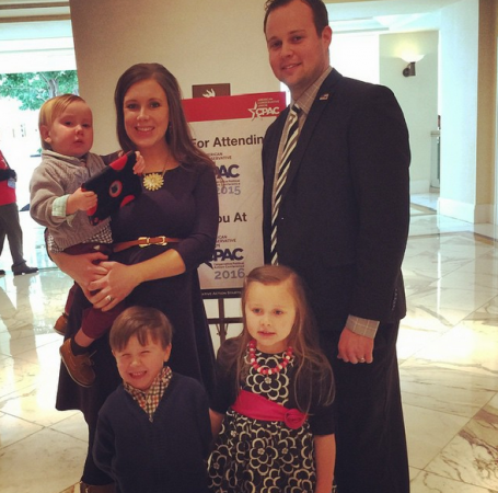 Josh Duggar and family