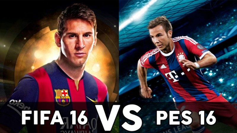 FIFA 16 Vs PES 2016