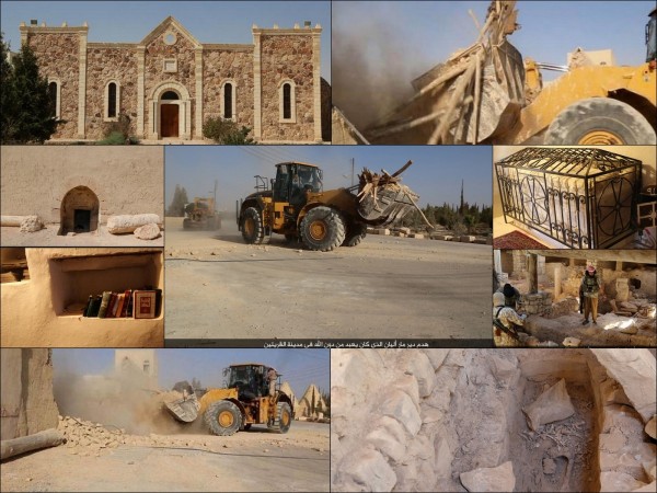1,500-year-old Mar Elian Catholic monastery in Qaryatain