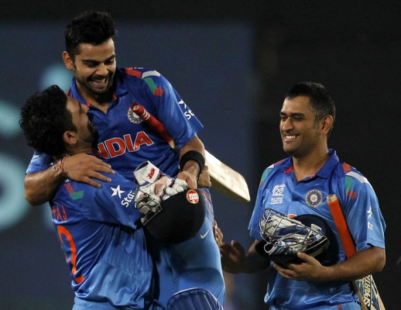 Yuvraj Singh-Virat Kohli-MS Dhoni