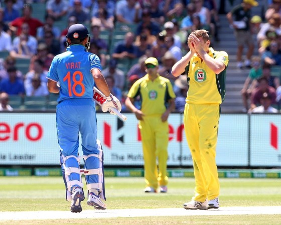 Virat Kohli vs James Faulkner
