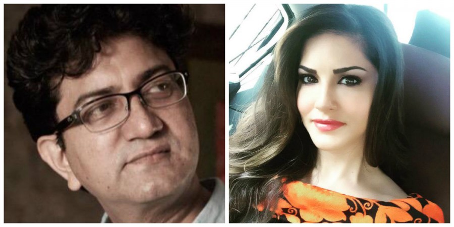 Prasoon Joshi and Sunny Leone