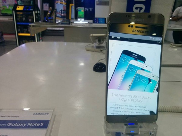 Samsung Galaxy Note 5 with Android 6.0.1 Marshmallow leaked online