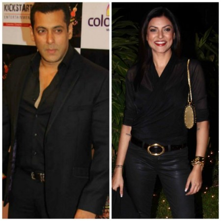 Salman Khan and Sushmita Sen