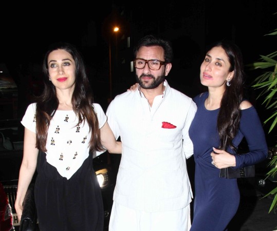 Karisma Kapoor, Saif Ali Khan, Kareena Kapoor Khan