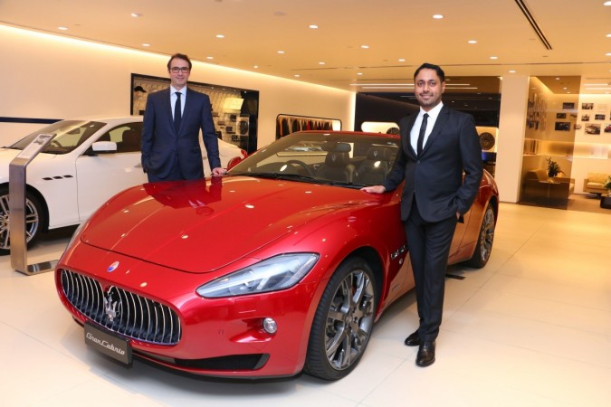 Maserati Mumbai dealership inauguration