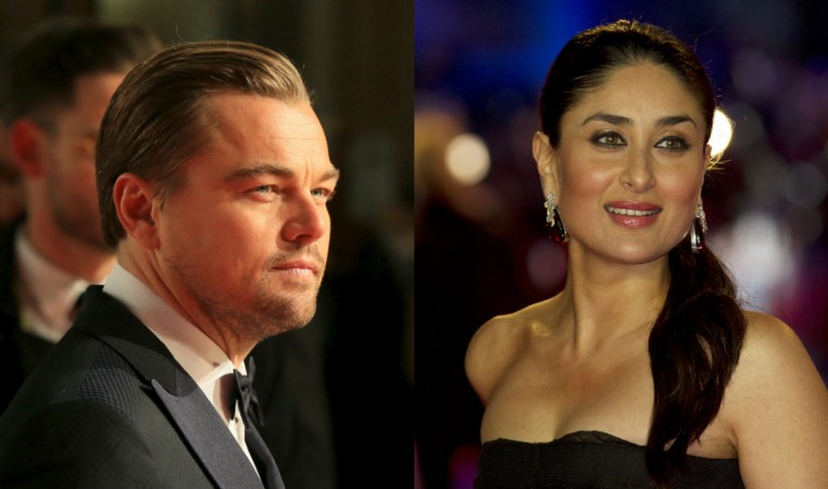 Kareena Kapoor Khan and Leonardo DiCaprio