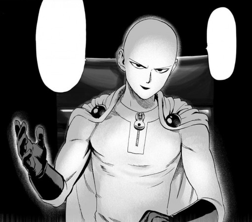 Saitama as he appears in 'One Punch Man' manga