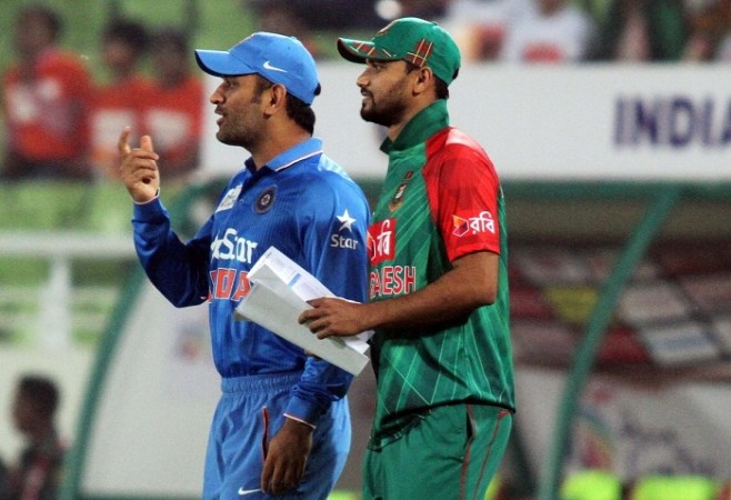 MS Dhoni India Mashrafe Mortaza Bangladesh Asia Cup 2016