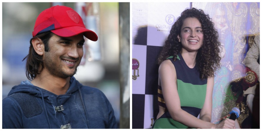 Sushant Singh Rajput and Kangana Ranaut