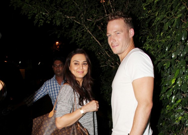 Preity Zinta and husband Gene Goodenough