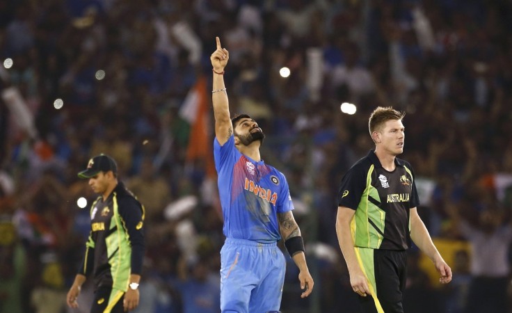 India beats Australia at World T20 match