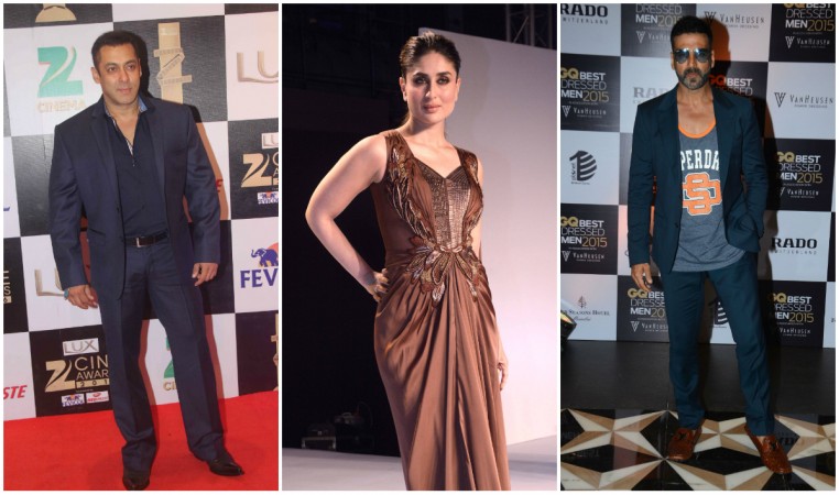 Salman Khan, Kareena Kapoor Khan, Akshay Kumar