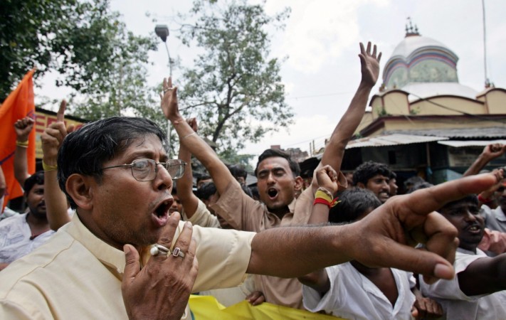 Brahmins protest