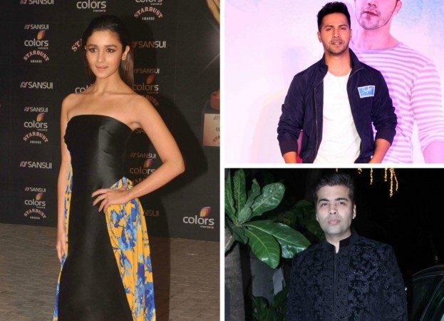 Alia Bhatt, Varun Dhawan, Karan Johar