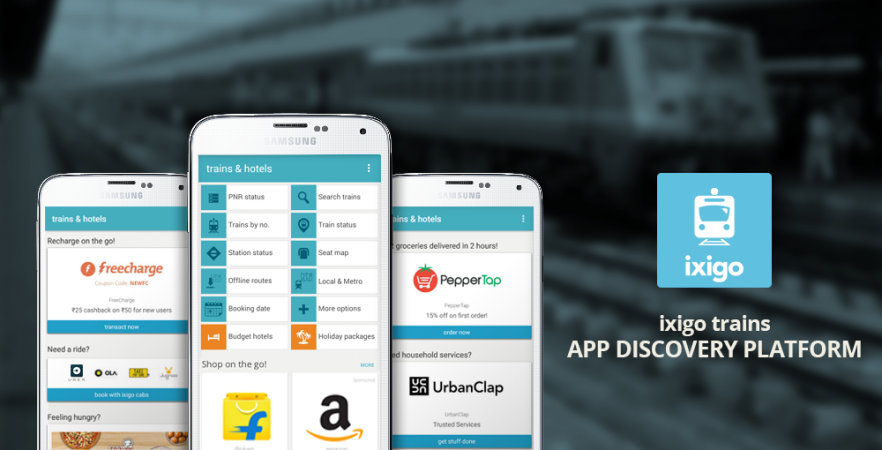 ixigo trains app launches new app discovery platform