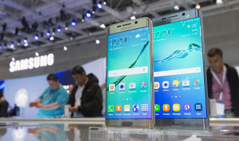 Samsung Galaxy S6 edge seen at the IFA in Berlin