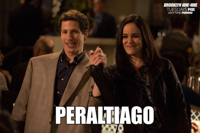 Jake and Amy from "Brooklyn Nine-Nine"