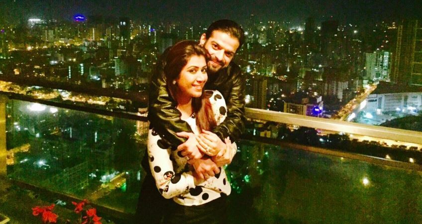 "Yeh Hai Mohabbatein" and "Bahu Hamari Rajni_Kant" parties together. Pictured: "Yeh Hai Mohabbatein" actor Karan Patel and wife Ankita Karan Patel