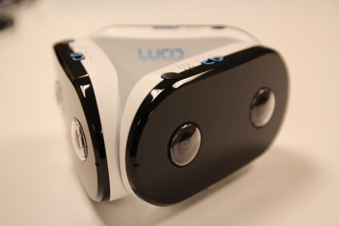 Lucid VR camera