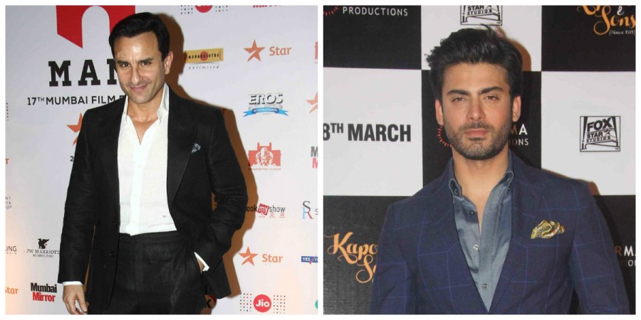 Saif Ali Khan and Fawad Khan