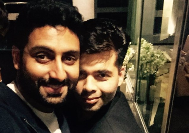 Image result for karan johar with abhishek bacchan