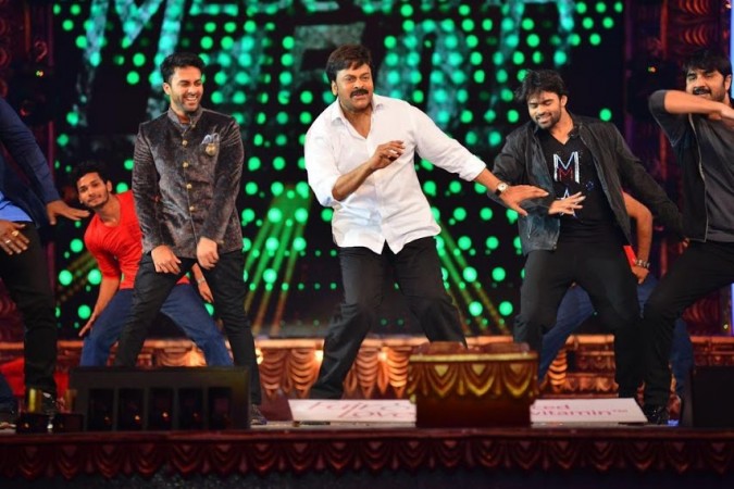 Chiranjeevi perform at Cinemaa Awards 2016