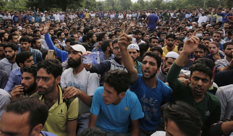 wani kashmir pai kashmir encounter militancy anantnag pulwama militancy J&K india army terror valley protests firing clashes