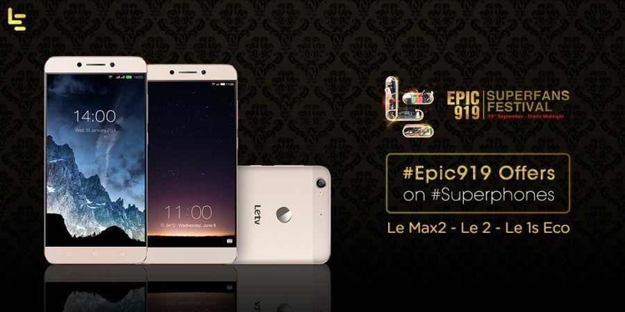 LeEco Epic 919 SuperFans festival is live