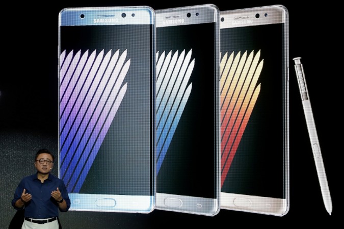 Launch ceremony for Samsung Galaxy Note 7 new smartphones in Seoul