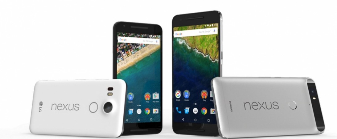 Huawei's Google Nexus 6P and LG's Google Nexus 5X