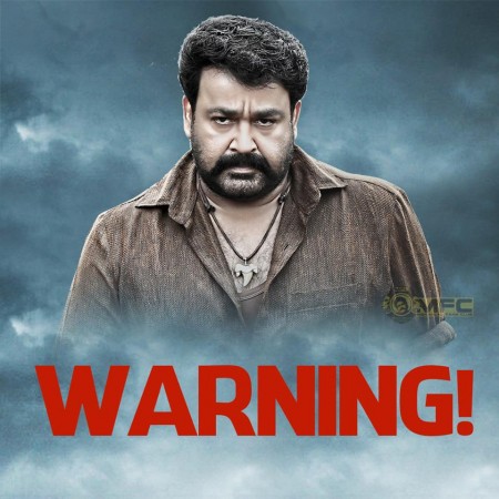 Pulimurugan makes warn audience from sharing movie content on social media. Pulimurugan