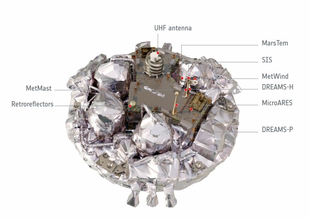 Schiaparelli Mars lander