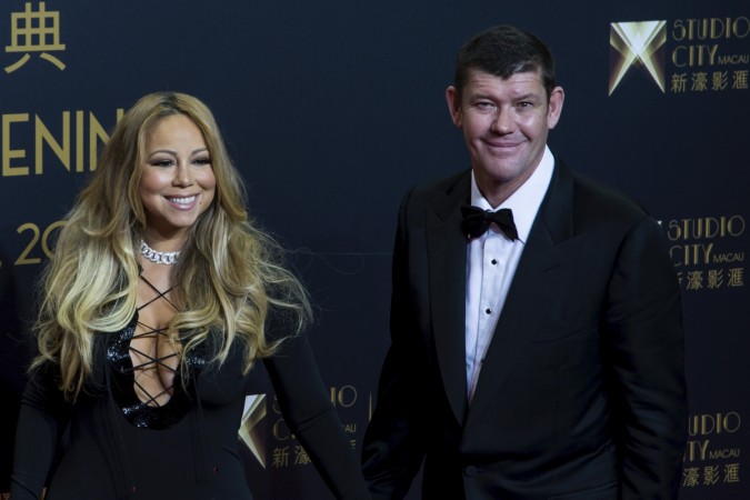 Singer Mariah Carey (L) and Australian billionaire James Packer in happier times. Mariah Carey and James Packer