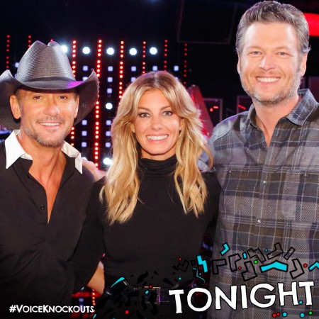 Tim McGraw, Faith Hill and Blake Shelton on the "The Voice" Season 11