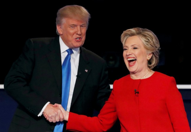 Hillary Clinton and Donald trump