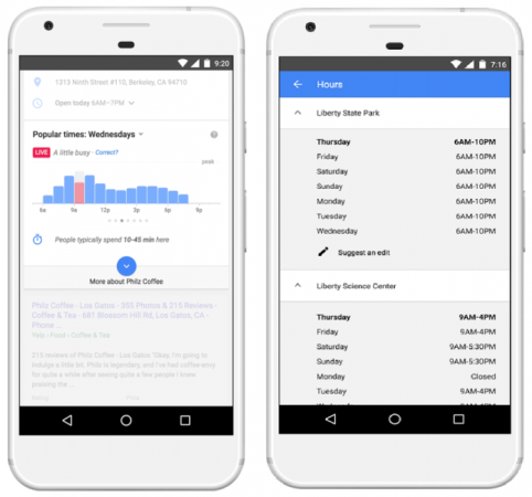 Google Popular Times get real-time tracking