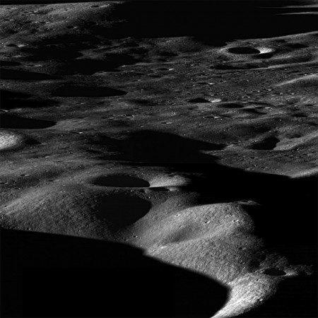 North rim of the moon's Cabeus crater by NASA's Lunar Reconnaissance Orbiter spacecraft. nasa, Moon, Cabeus crater