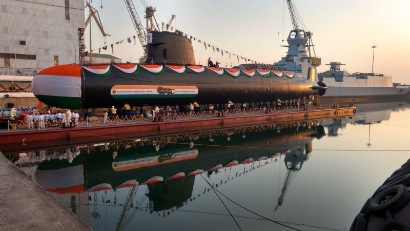 INS Khanderi, second Project 75 submarine was launched by the Indian Navy. INS Khanderi