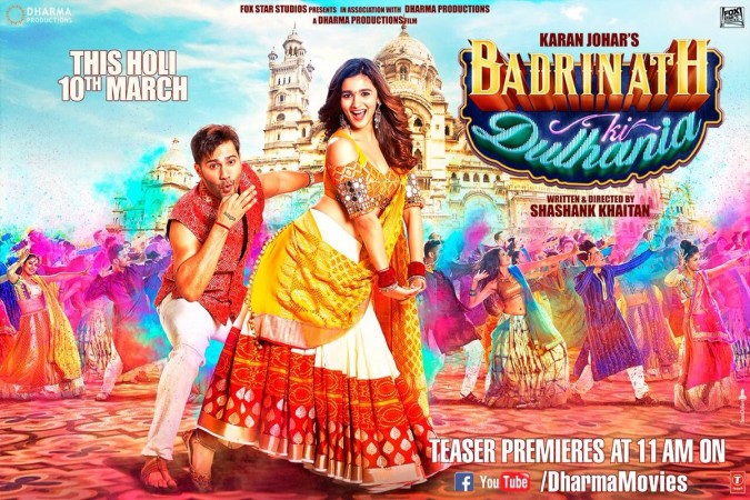 Varun Dhawan, Alia Bhatt in Badrinath Ki Dulhania Varun Dhawan, Badrinath Ki dulhania, alia bhatt