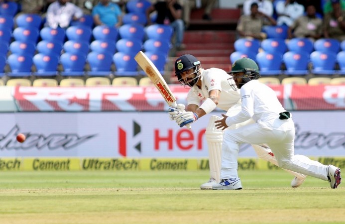 Indian seamers dent Bangladesh reply in one-off Test Indian seamers dent Bangladesh reply in one-off Test