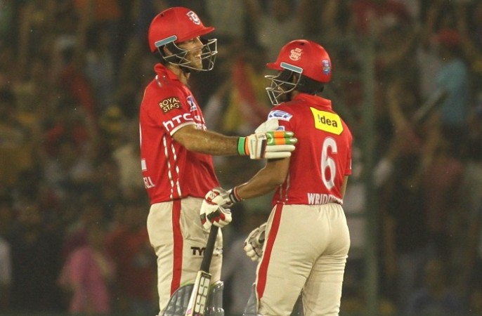 Image result for saha and maxwell together kxip ipl