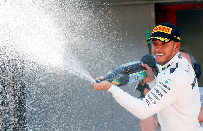 Lewis Hamilton reveals he is driving without a drinks bottle this season Lewis Hamilton reveals he is driving without a drinks bottle this season