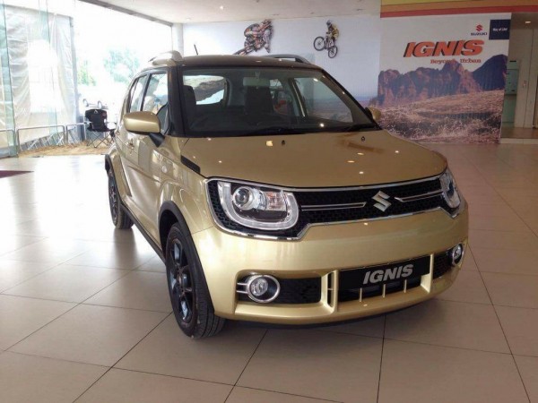 Maruti Suzuki Ignis in golden colour Maruti Suzuki Ignis, Maruti Suzuki Ignis gold, Maruti Suzuki Ignis price