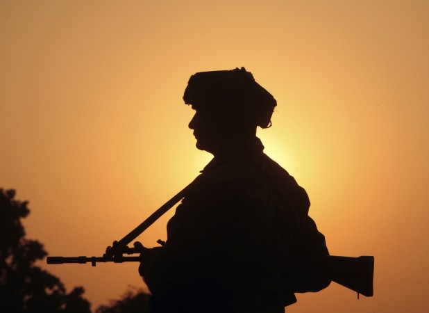 Indian Army keeping vigil at border Indian Army keeping vigil at border