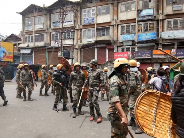 Security beefed up in Darjeeling after Gorkha Janamukti Morcha (GJM) supporters clashed with police during a protest rally Gorkha Janamukti Morcha (GJM) supporters clashed with police during a protest rally on June 13, 2017. Darjeeling