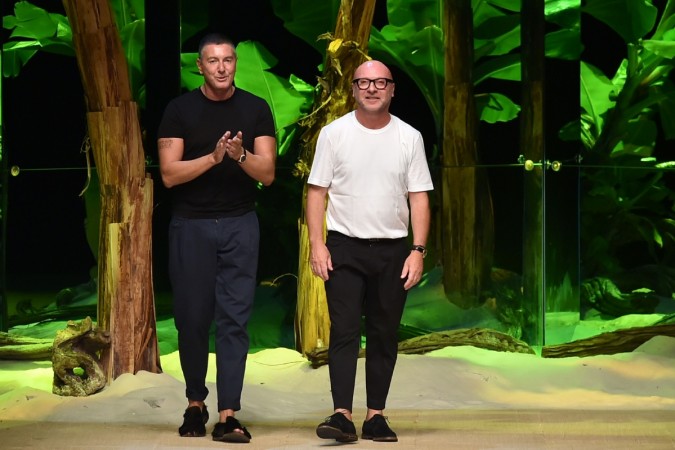Designers Domenico Dolce (R) and Stefano Gabbana Domenico Dolce and Stefano Gabbana